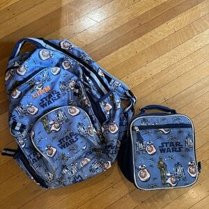 Pottery Barn Kids Star Wars backpack and lunchbox (“Liam”)